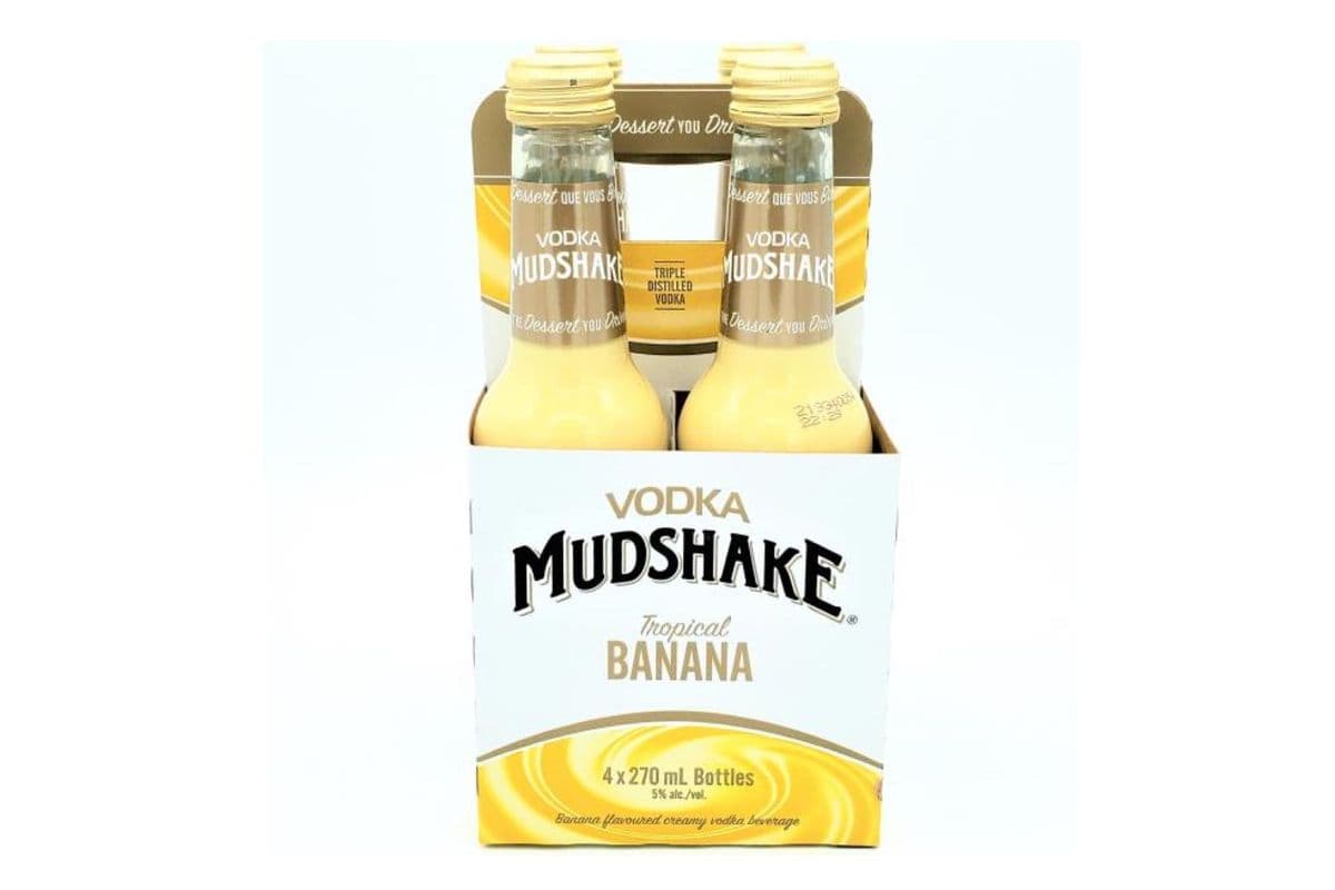 Vodka Mudshake Tropical Banana (4 x 270ml bottles)