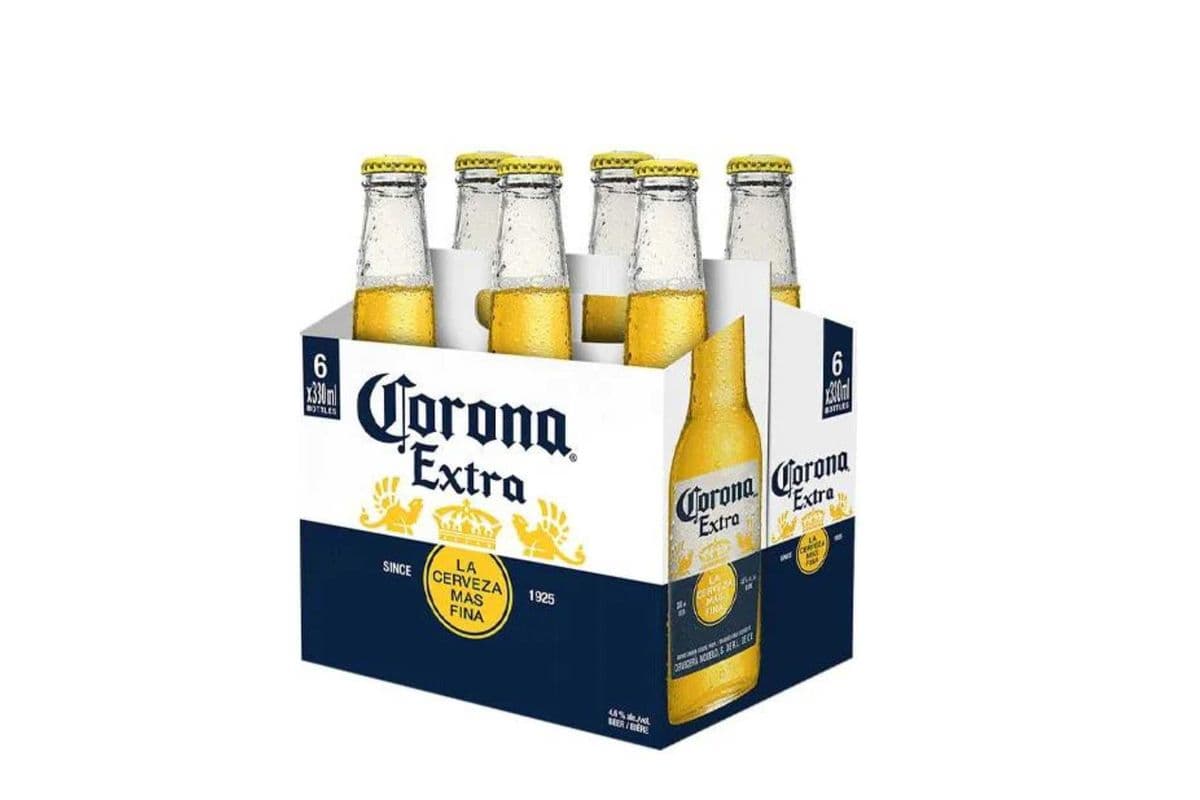 Corona Extra Mexican Pale Lager (6 Bottles) (6 x 330ML)