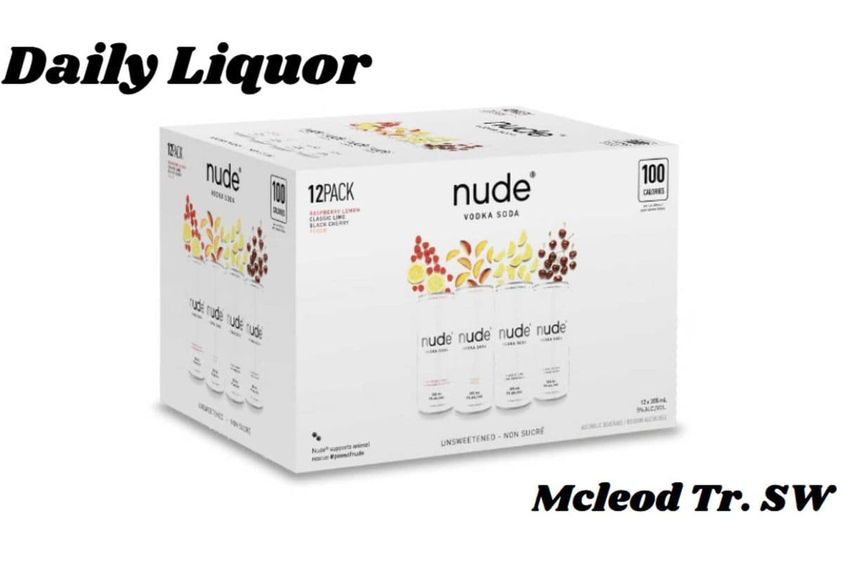 NUDE VODKA SODA MIXER 12PKC (1 x 12*355ML)