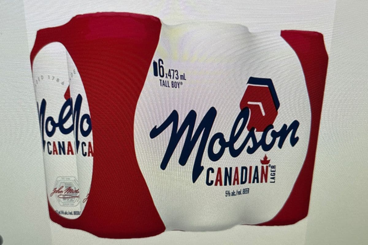 Molson Canadian Lager Tall Boy 6can (6 x 473 ml)