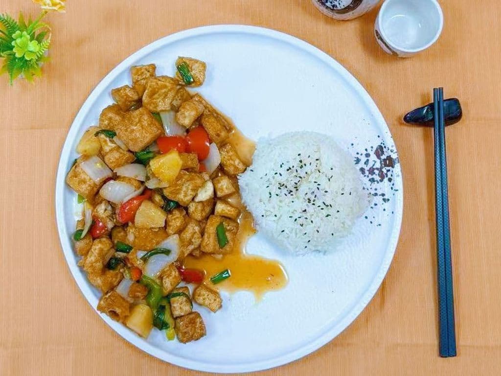 Thai Sweet Sour Tofu