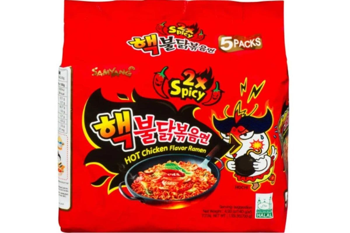 Samyang – Spicy Chicken Buldak Noodle (2X Spice) 140g , Extra Spicy