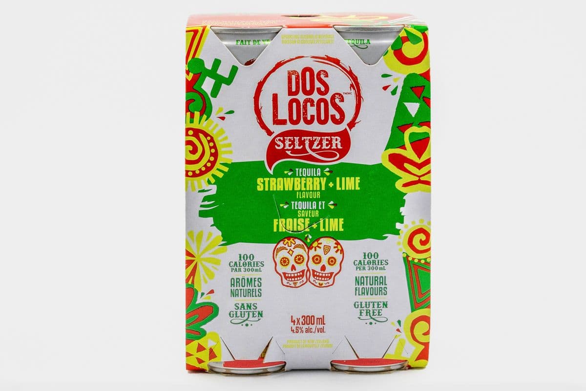 Dos Locos Strawberry Lime Tequila (4 x 300 ml)