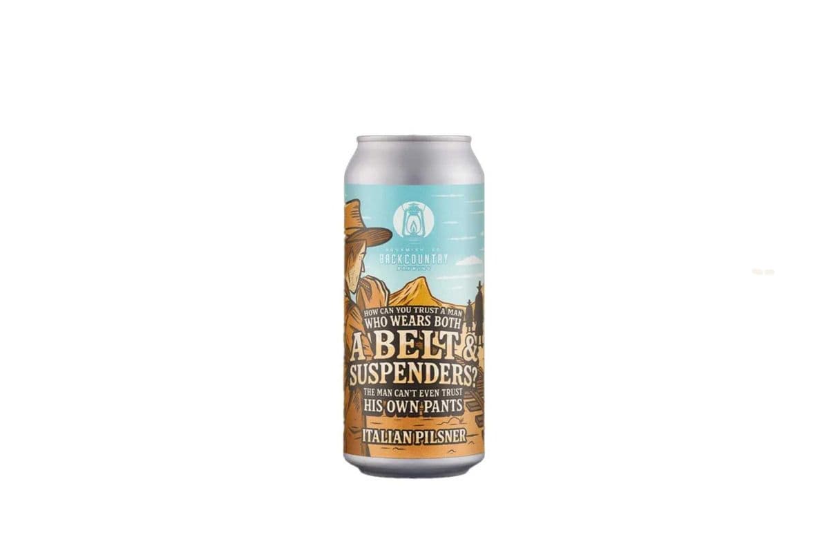 Backcountry How Can You..... Italian Pilsner (473ML) (1 x 473ML)