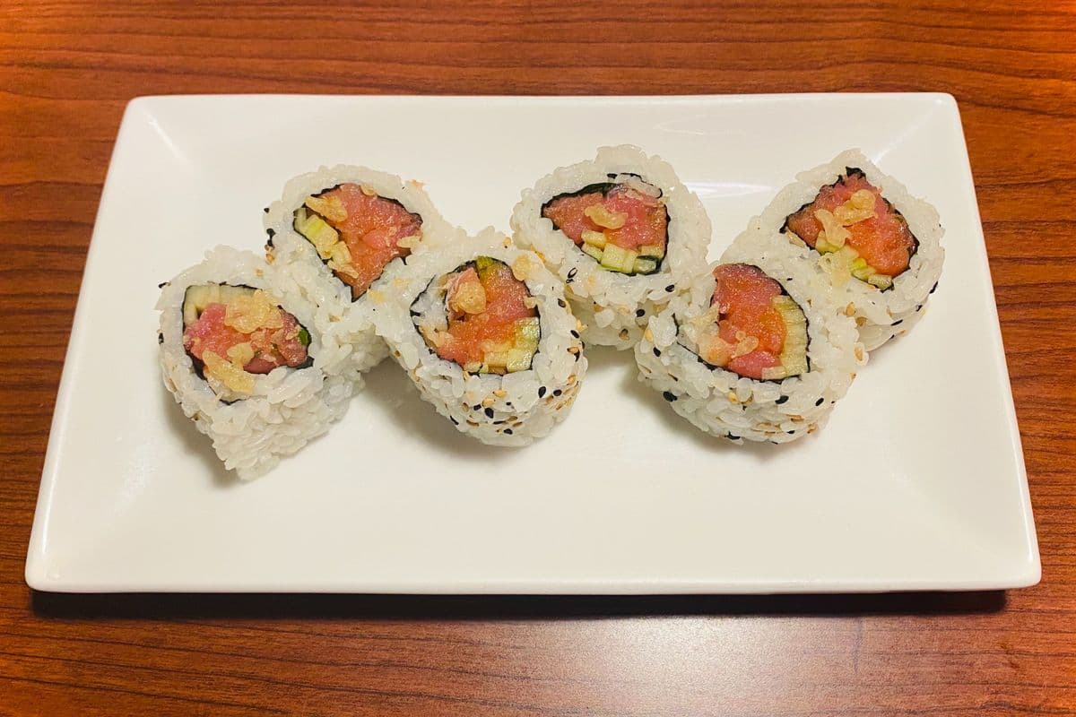 Spicy Ahi Red Tuna Crunch Roll