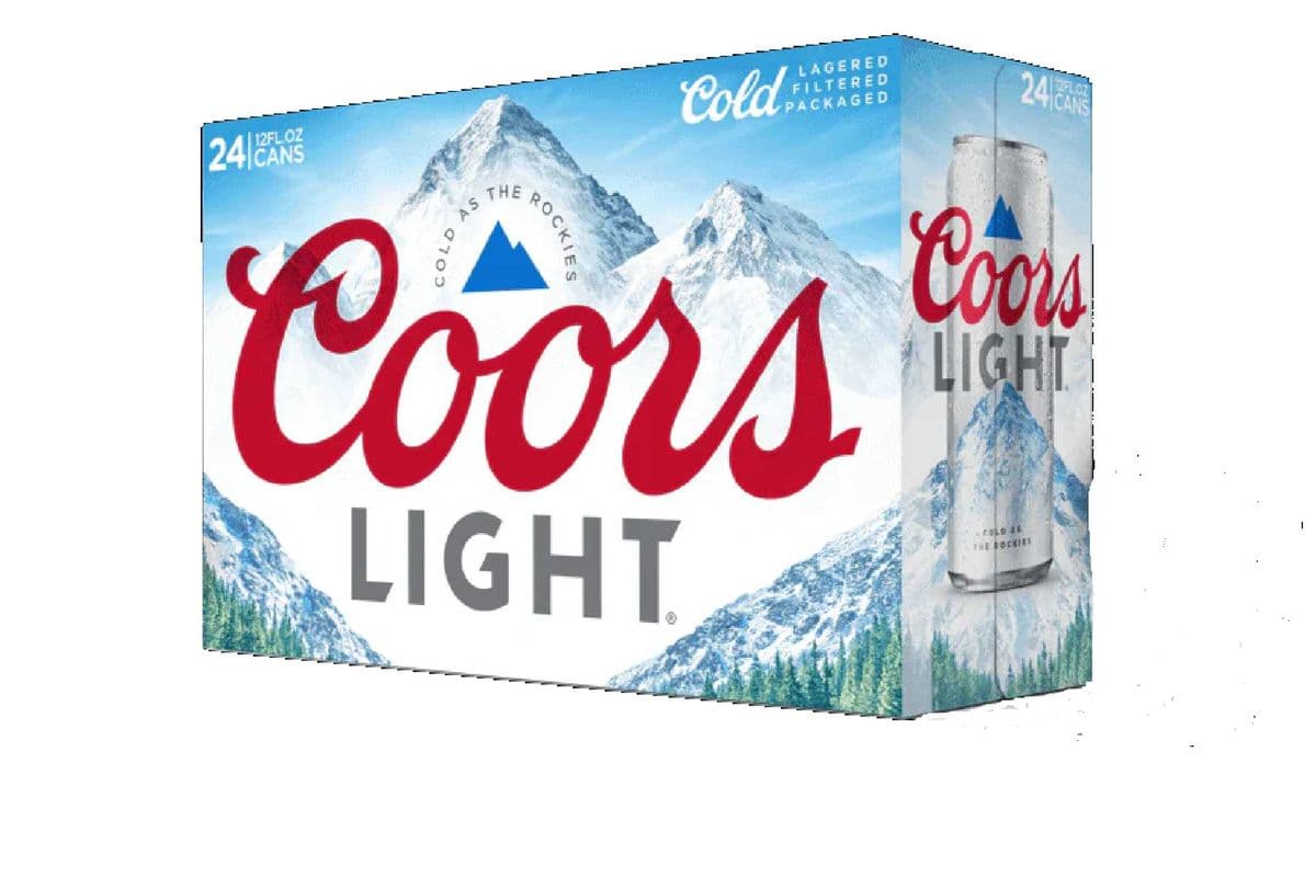 Coors Light (24 Pack Cans) (24 x 355 ml Cans)