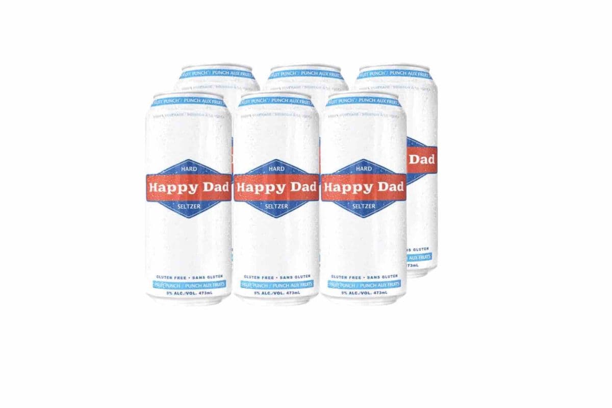 Happy Dad Fruit Punch (6 x 473mL Cans)