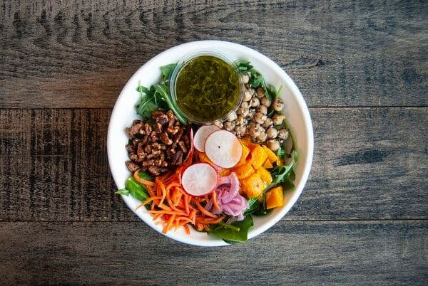 Roasted Veggie Vegan Bowl