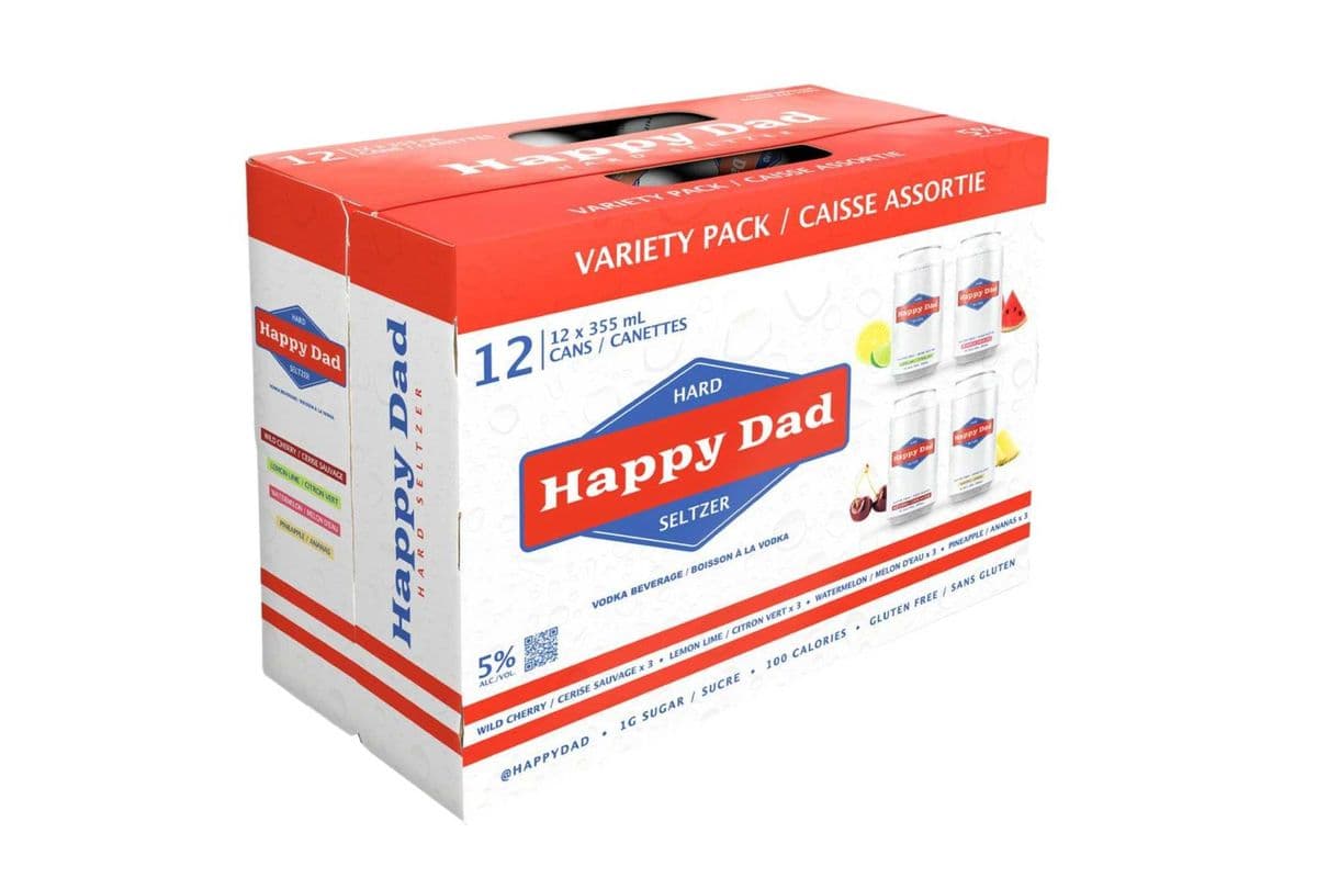 HAPPY DAD VARIETY PACK (12 x 355ML)