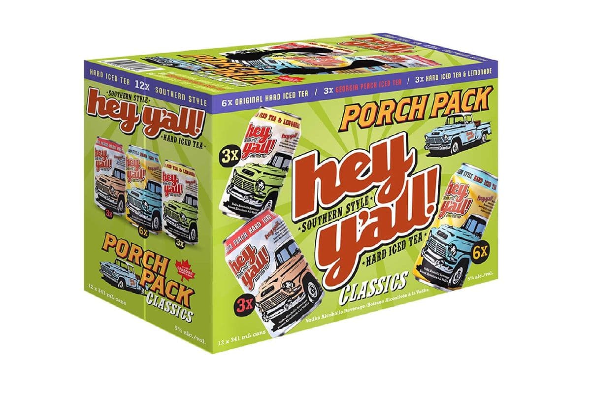 Hey Y'all Porch Pack Classics (12 x 341 ml)