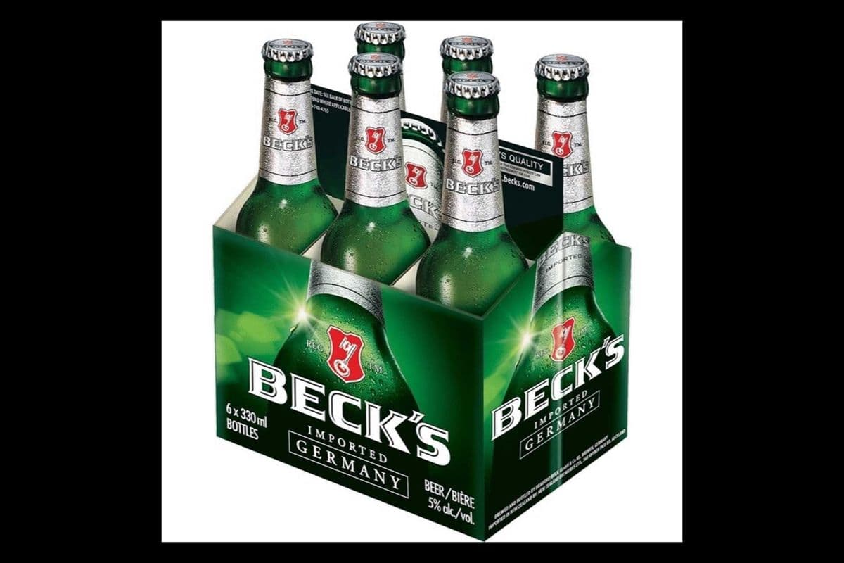 BECK'S LAGER (6 x 330ML BOTTLES) (6 x 330ml)