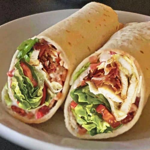 Chicken Bacon Tortilla Wrap