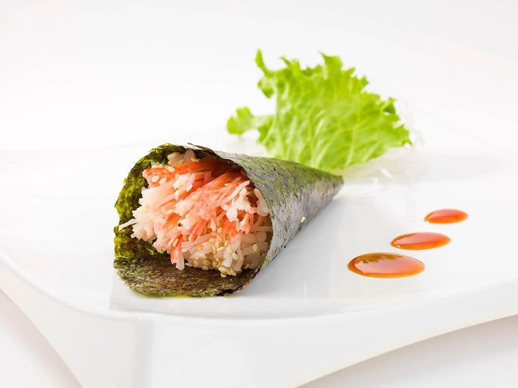 88H.Crab Meat Hand Roll