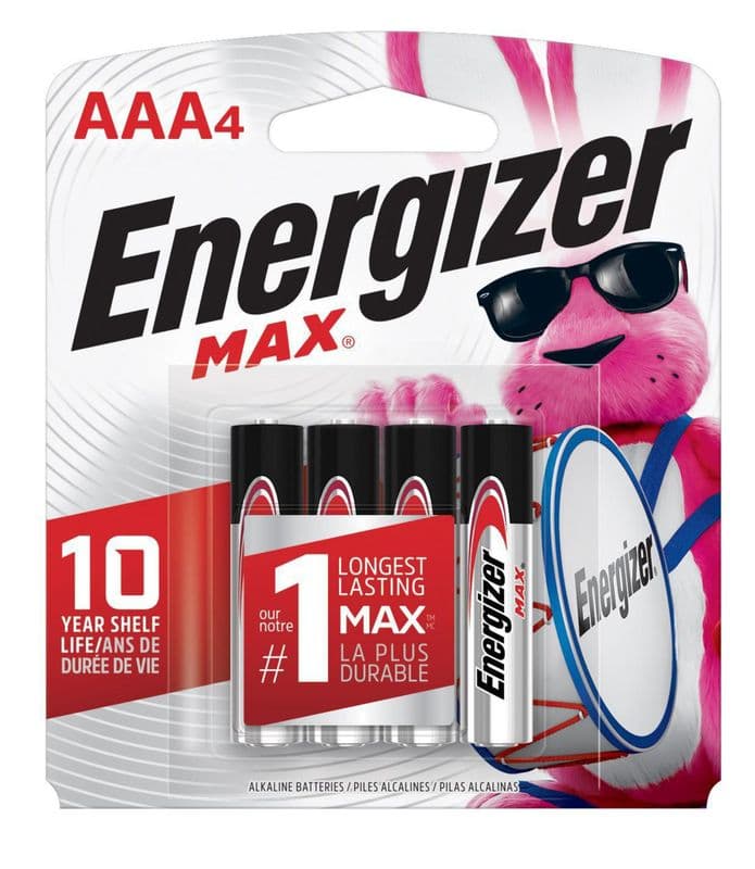 Energizer max AAA4