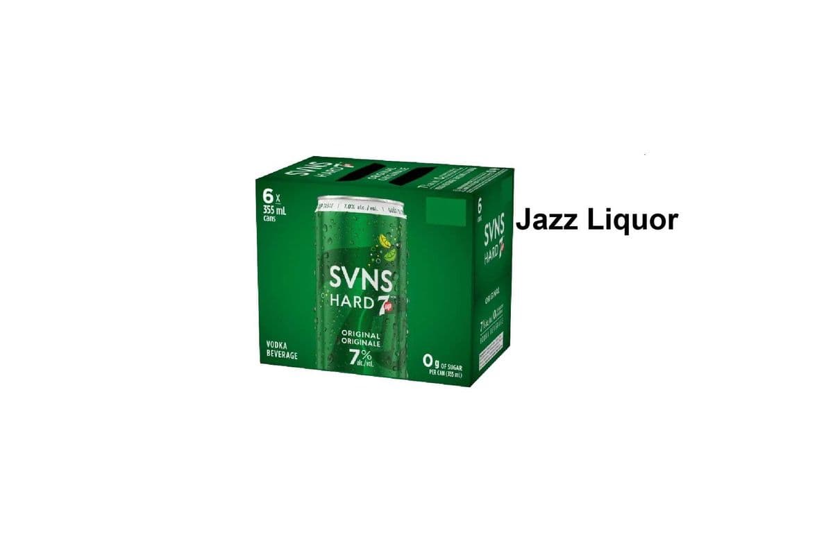 SVNS HARD 7UP ORIGINAL 6 CANS (1 x 6x355ML)