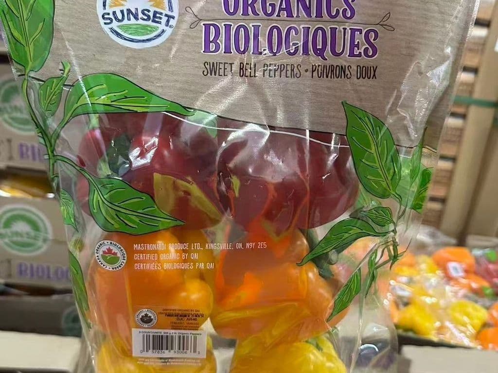 ORGANIC MIXED PEPPER 2LB BAG