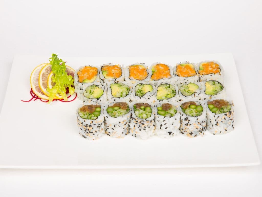 Vegetarian Roll Set(18Pcs)**