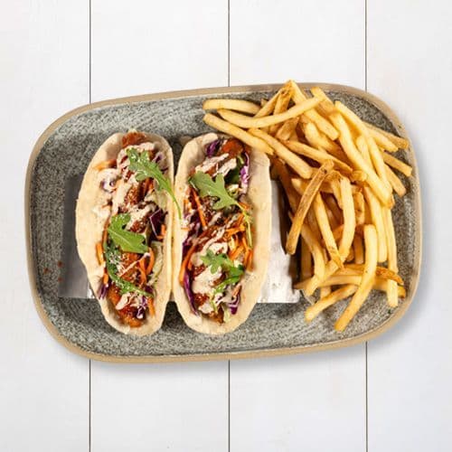 Crispy Mushroom Tacos