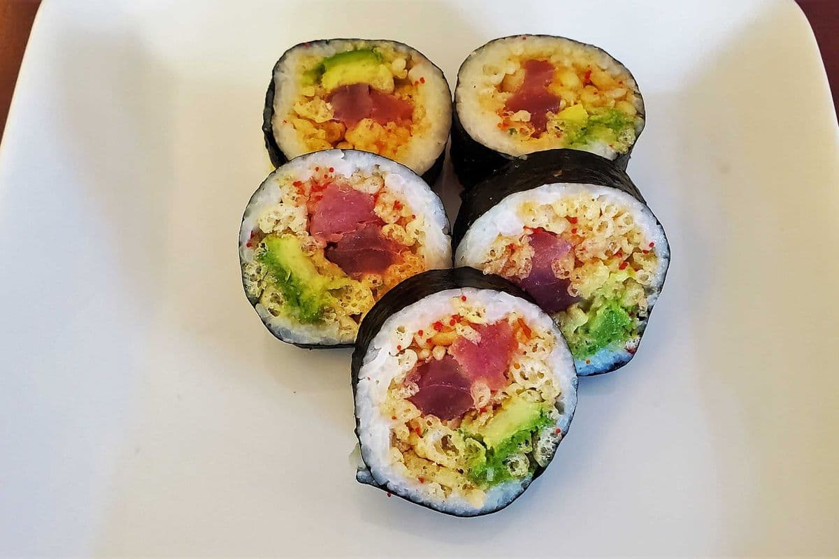 Futomaki au thon épicé