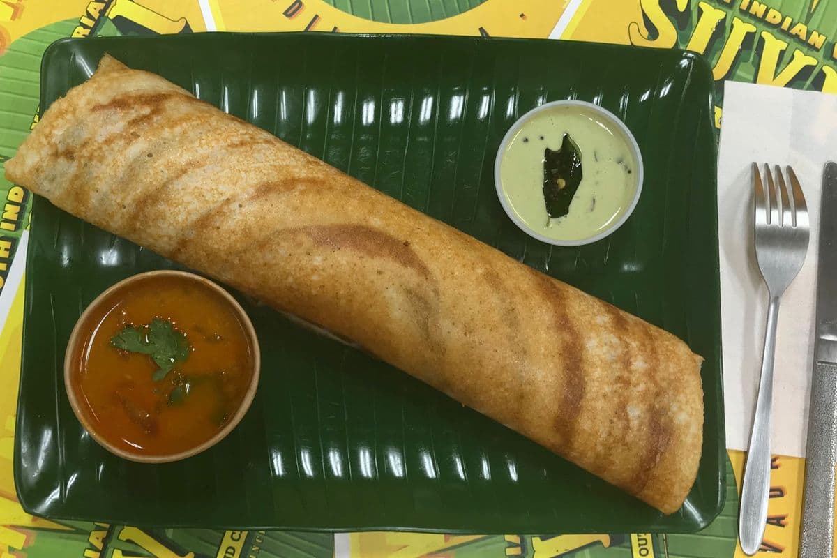 Chilli Coriander Dosa