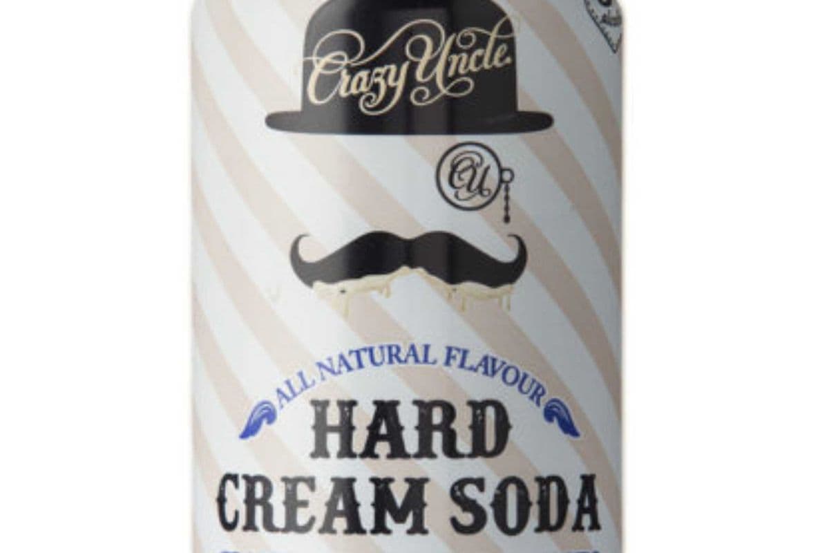 Crazy Uncle Hard Cream Soda (1 x 473 ml Can)