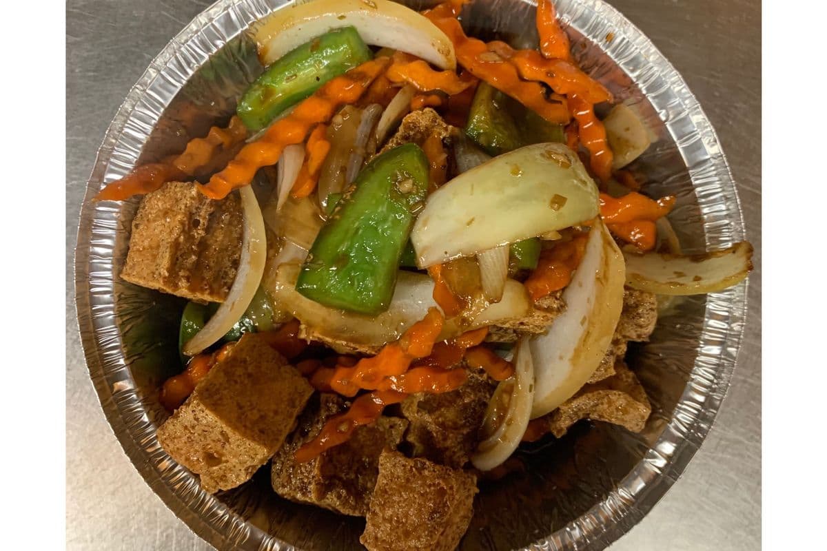 34. Vegetarian Stir-Fried Lemongrass