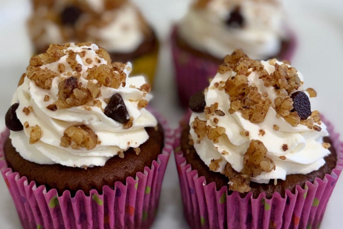 Chunky Monkey Cupcake