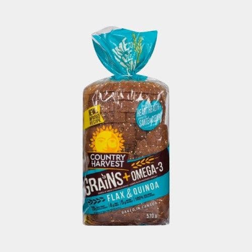Country Harvest - Grains + oméga pain (570g) / Country Harvest - Grains + Omega Bread (570g)