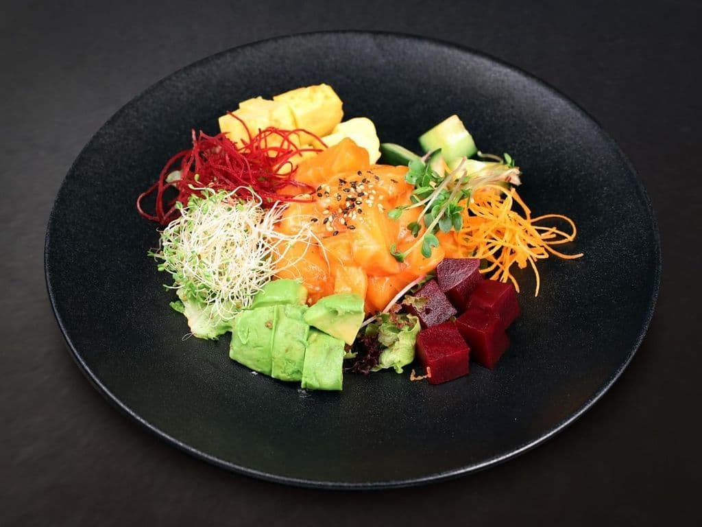 Poke Sashimi.