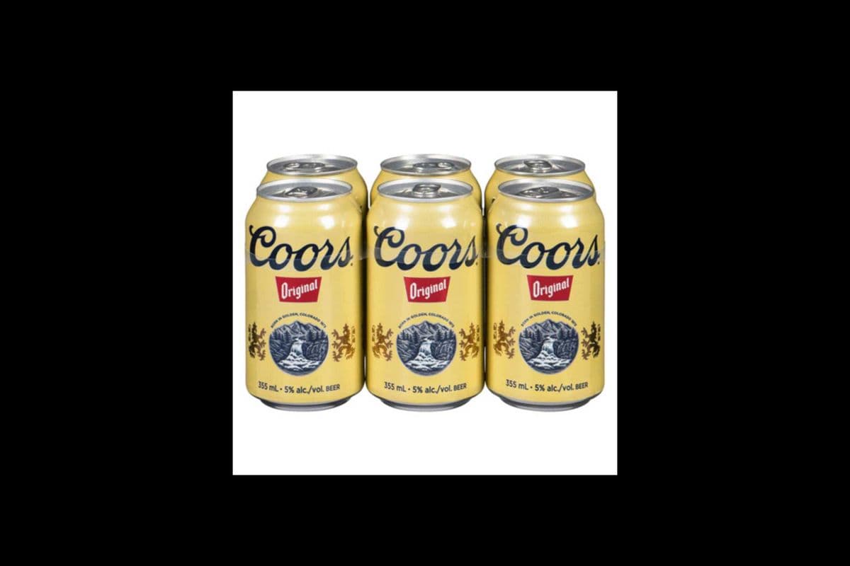 COORS ORIGINAL (6 x 355 ML CANS) (6 x 355ML)