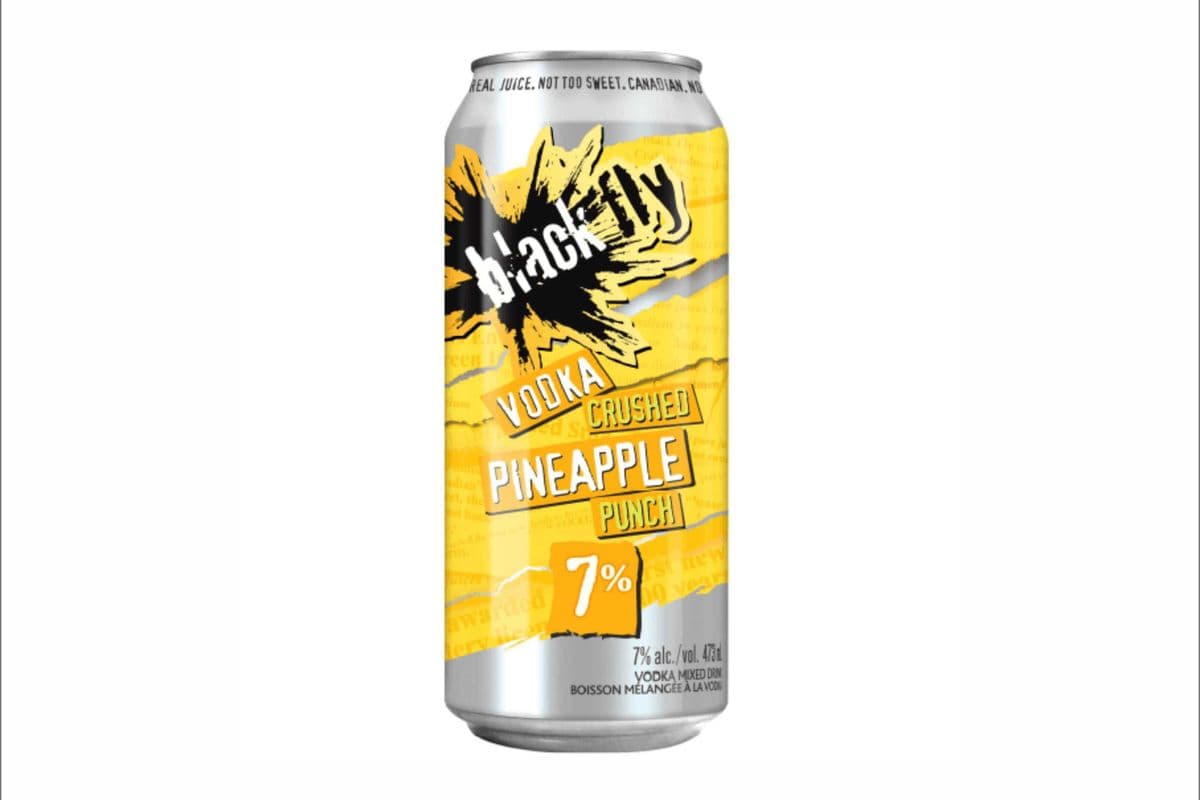 Black Fly Vodka Crushed Pineapple Punch 473ml Can (1 x 473ml)