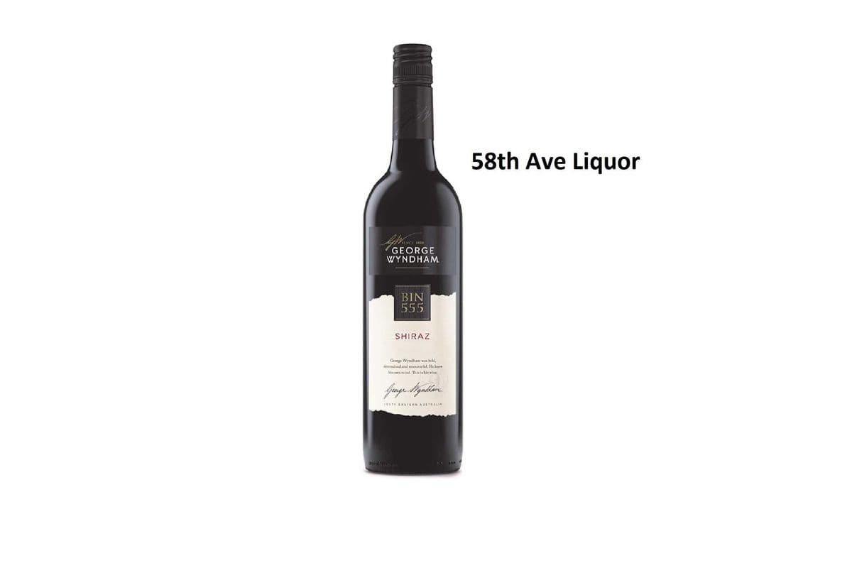 WYNDHAM ESTATE BIN 555 SHIRAZ 750ML (1 x 750ML)