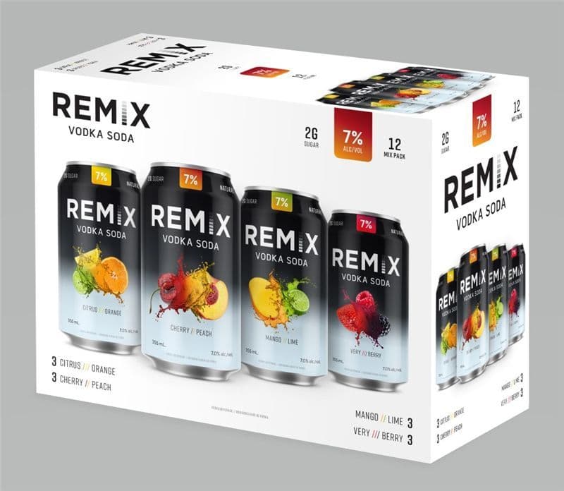 REMIX 7% MIX PACK (12x355ML)