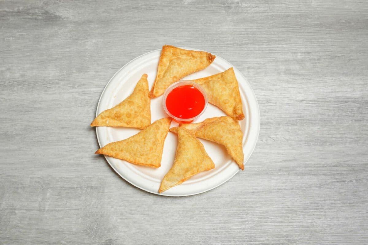 5. Crabmeat Rangoons (8 pcs) (Cheese Wonton)