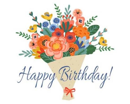 Card with Envelope/ Happy Birthday
