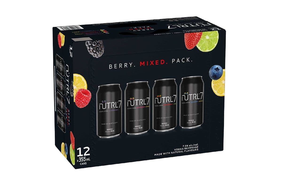 Nutrl 7 Berry Mixed Pack (12 x 355ml)