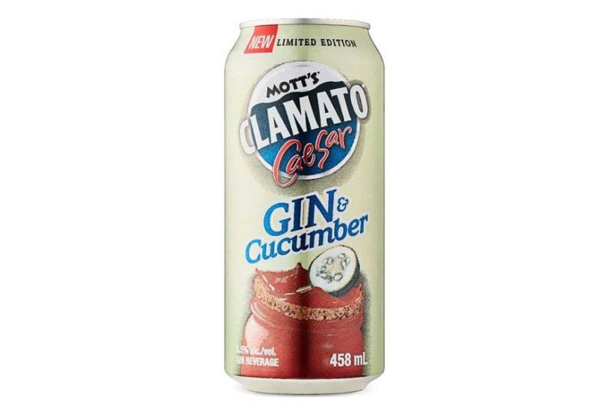 MOTTS CLAMATO GIN & CUCUMBER (1 x 458 ML)