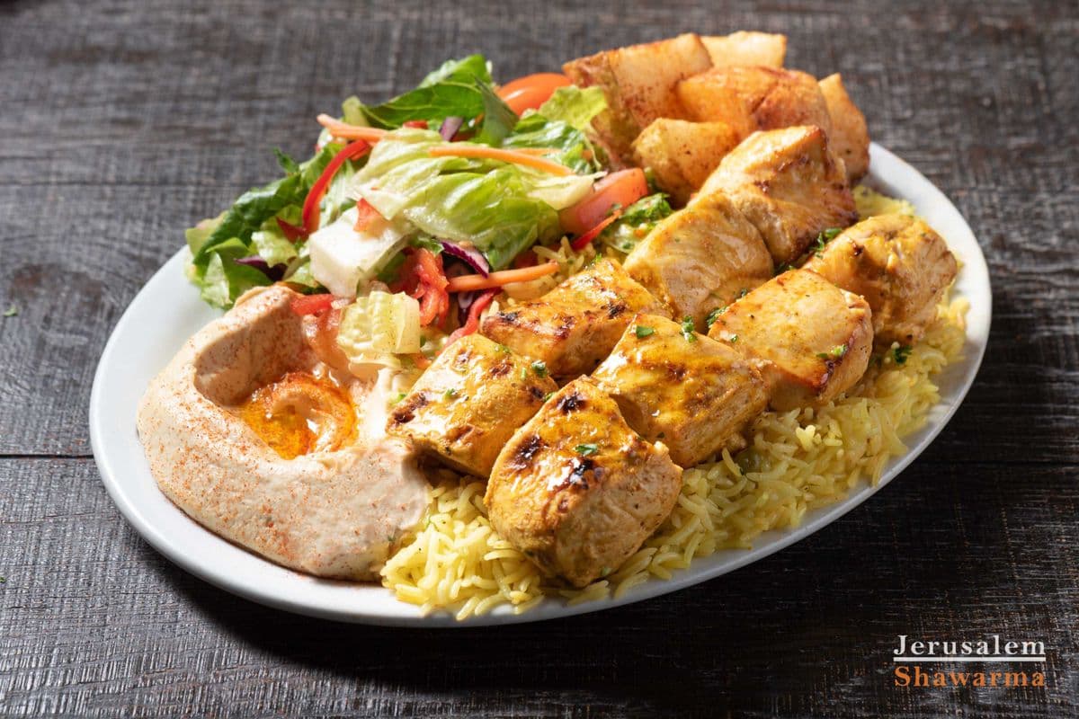 Shish Tawouk Plate