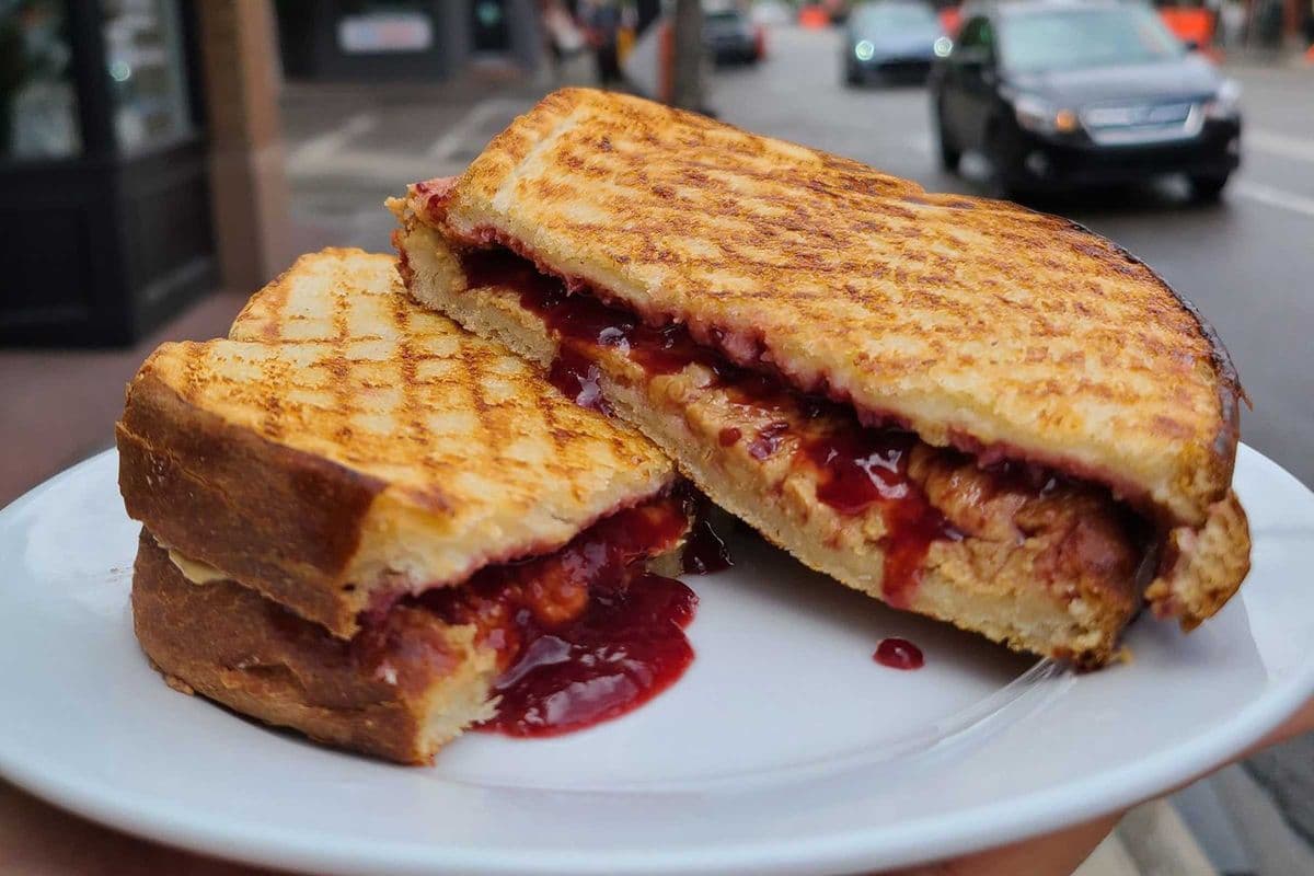 Classic Raspberry Sandwich