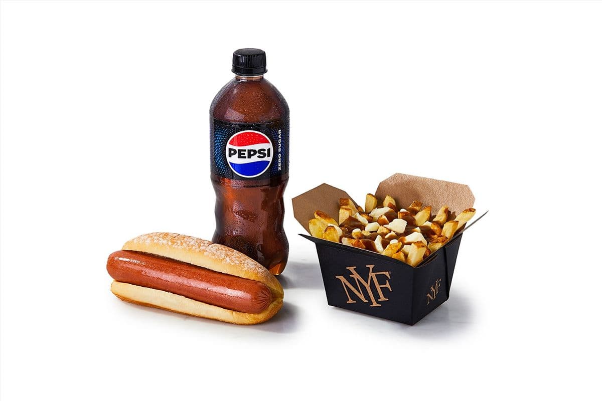 Ultimate Combo (Poutine, Hot Dog, Beverage)