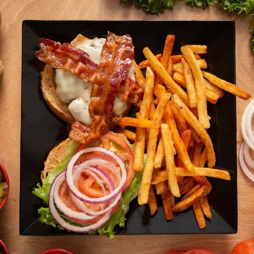 The Peanut Butter Burger Combo / The Peanut Butter burger combo