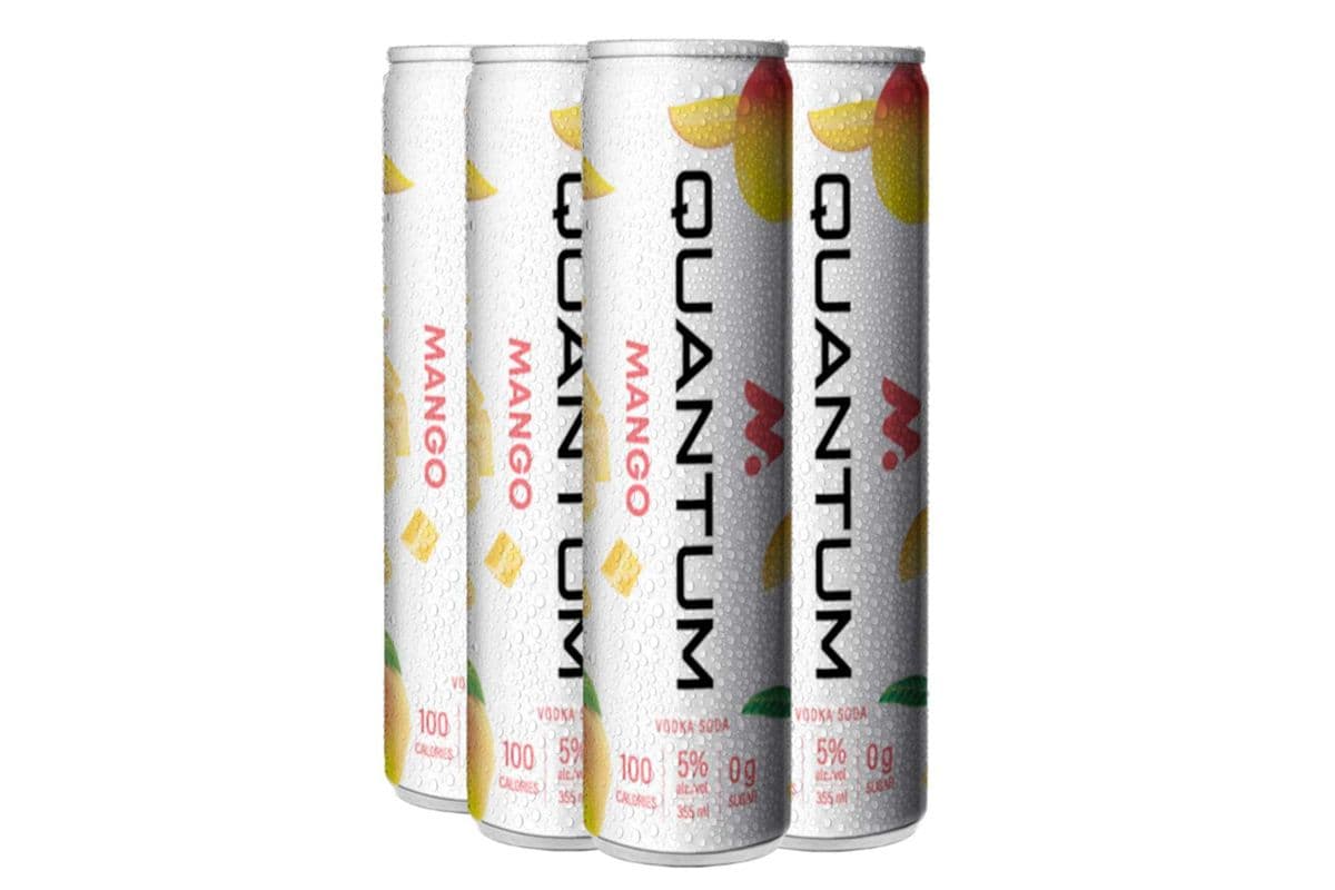 Metas Quantum Seltzer Mango 6PK (6 x 355ml)