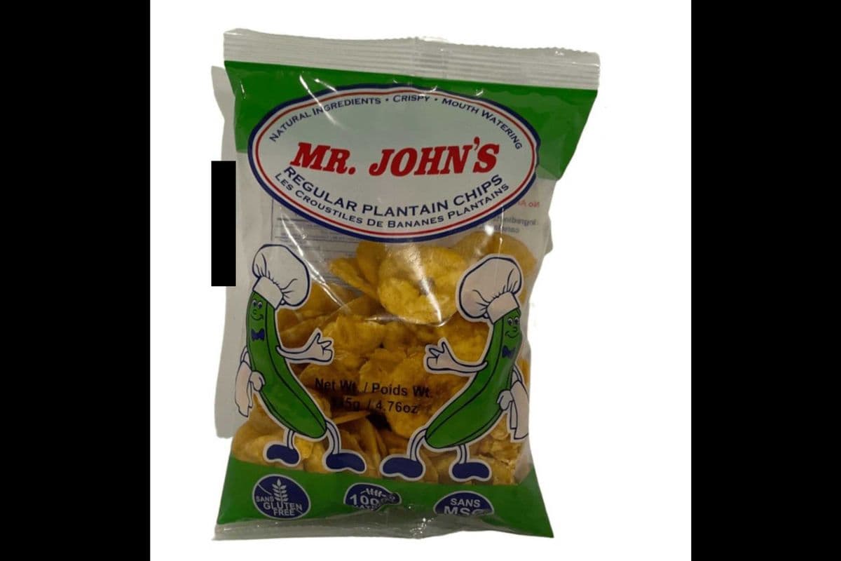 Small Mr John Plantain Chips Unripe (135 g)