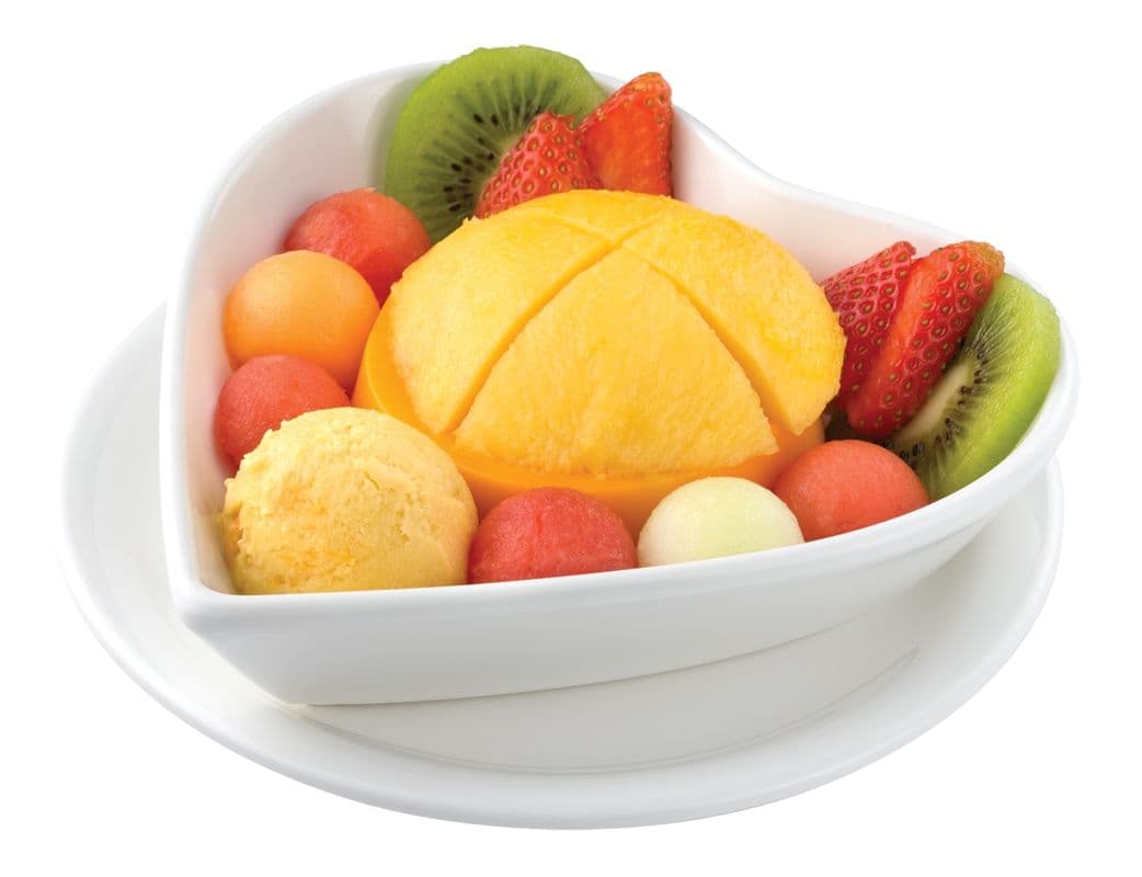 T1. Mango Pudding with Mixed Fruit
