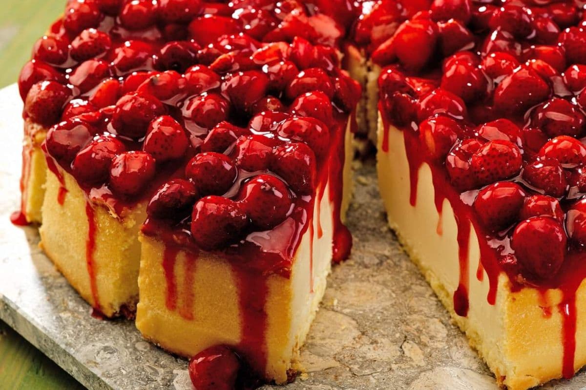 Cheesecake Alle Fragole