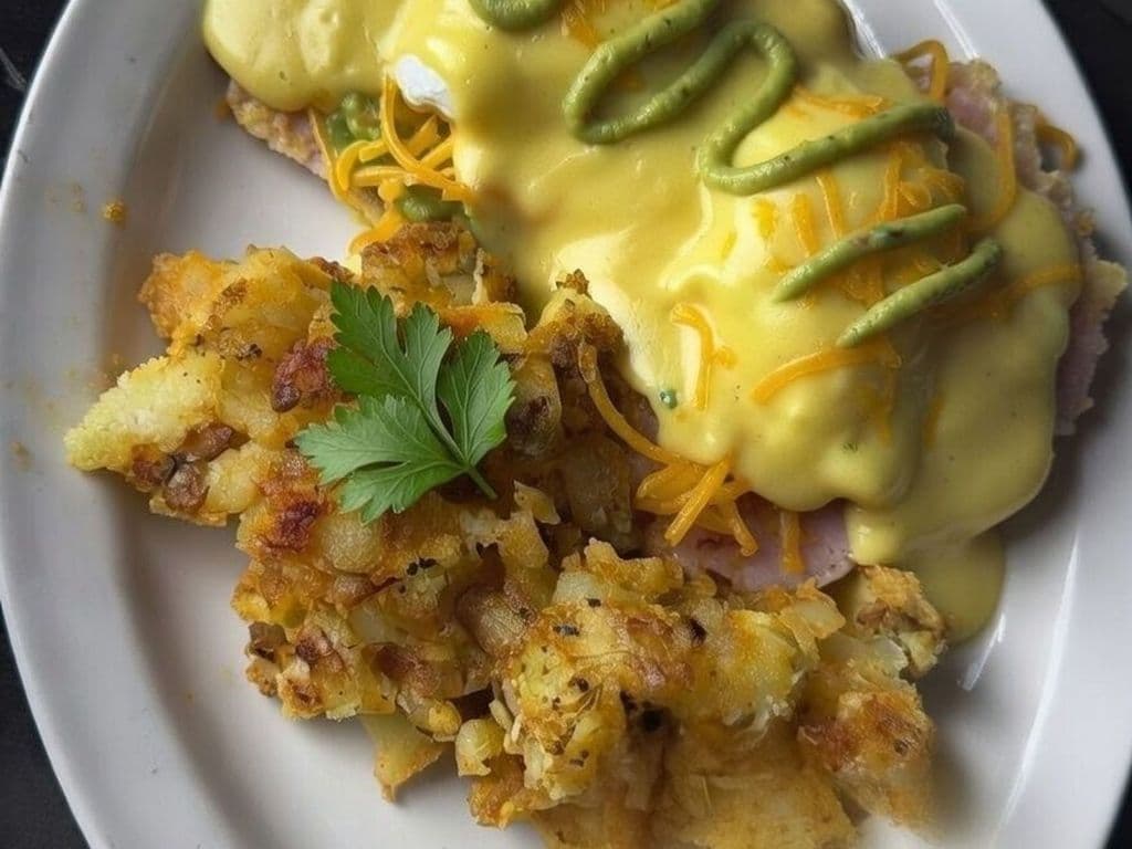 Guacamole and Cheddar Benny