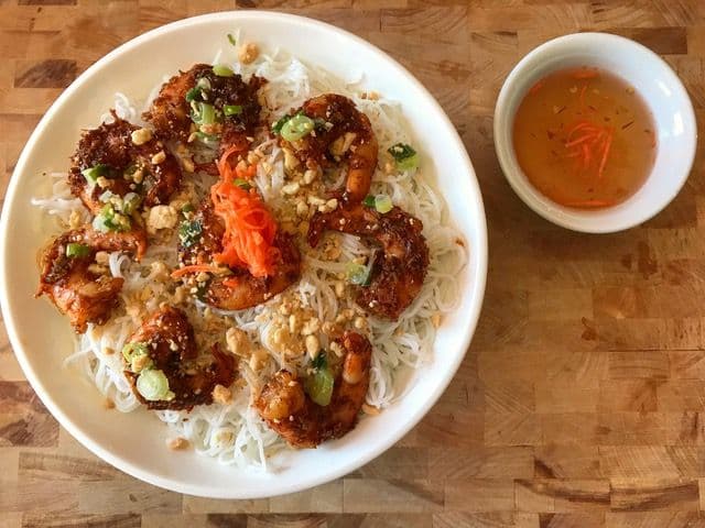 19. Shrimp Lemongrass on Vermicelli