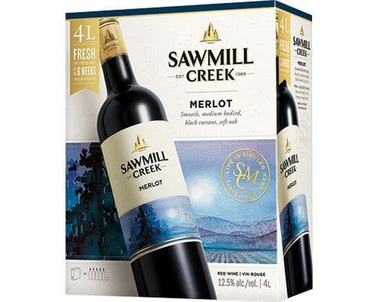 Sawmill Creek Merlot, 4 L