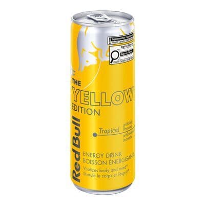 Red Bull Boisson Énergisante Tropical 250mL / Red Bull Energy Drink Tropical 250mL