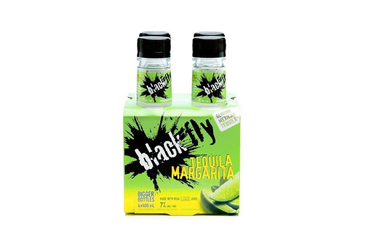 Black Fly Tequila Margarita (4 Pack) (4 x 400 ml)